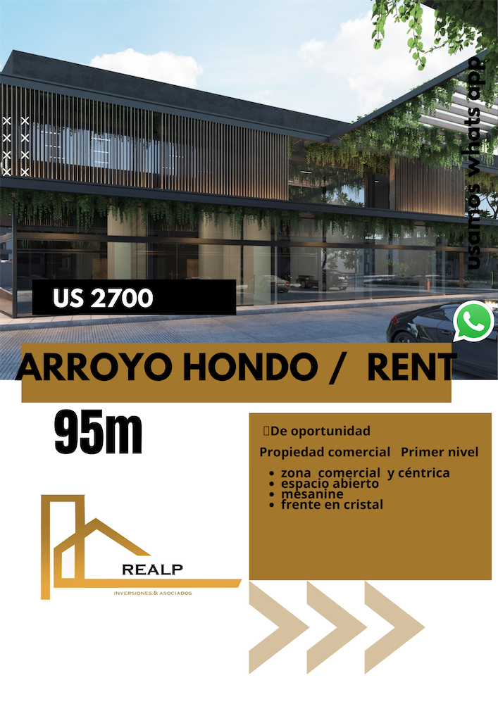 oficinas y locales comerciales - Local comercial en arroyo hondo 0