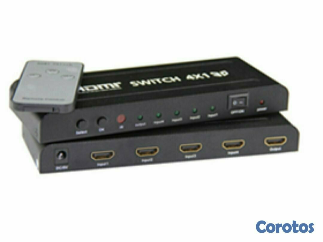 accesorios para electronica - SPLITTER HDMI 1X4 AGILER, SUPORTA TODOS FORMATOS HD INCLUYENDO 720P, 1080I, 1080