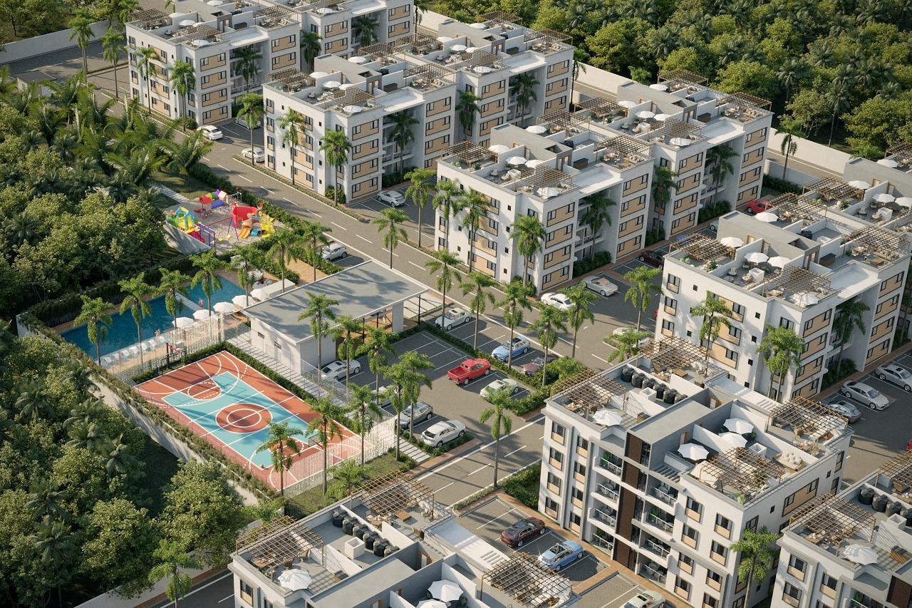 apartamentos - Green Residences Cerca de Ciudad Juan Bosch 0