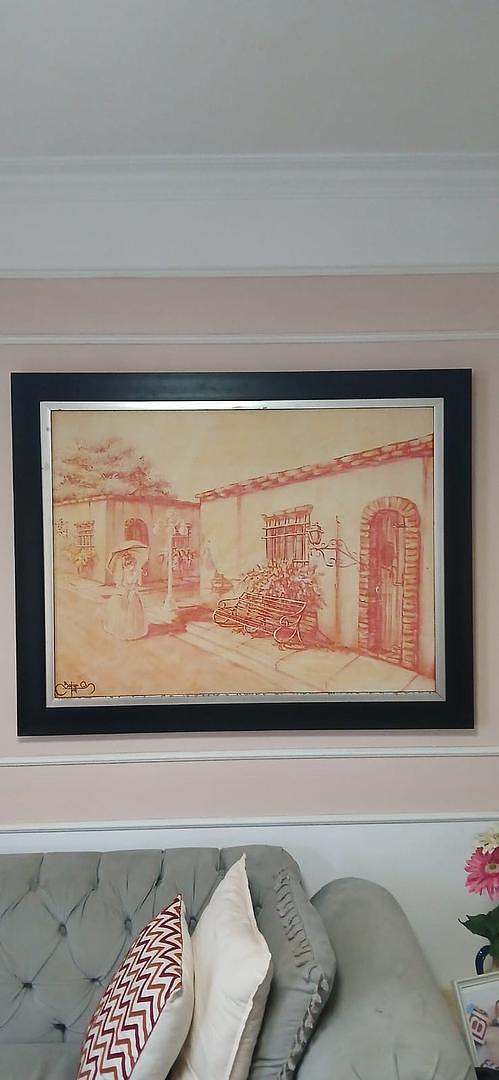arte y antigüedades - Cuadro Sala