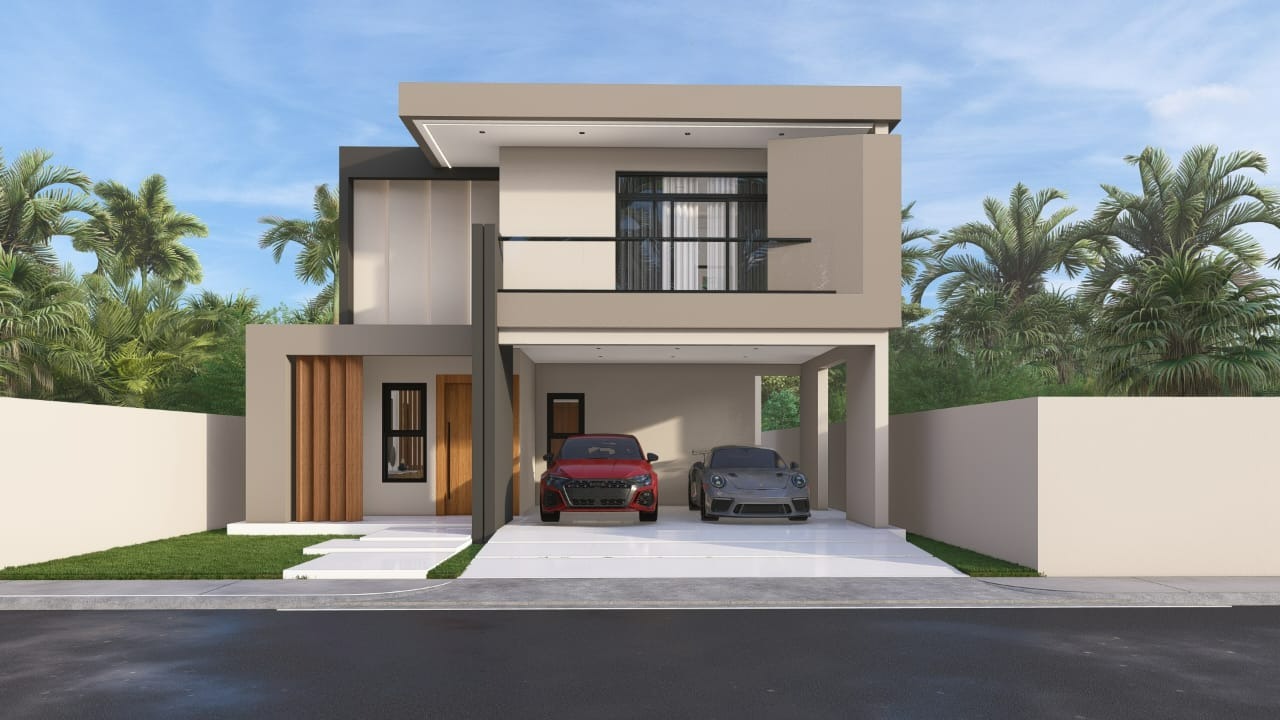 casas - Hermosa Casa en Proyecto Cerrado -Tamboril 5
