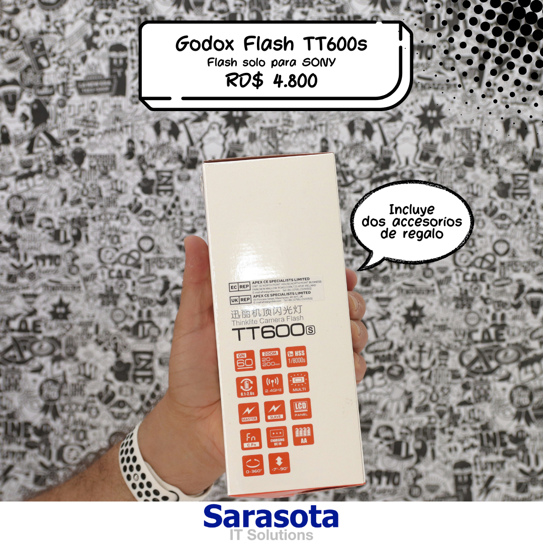 camaras y audio - Flash Godox TT600s (Sólo para Sony) 3