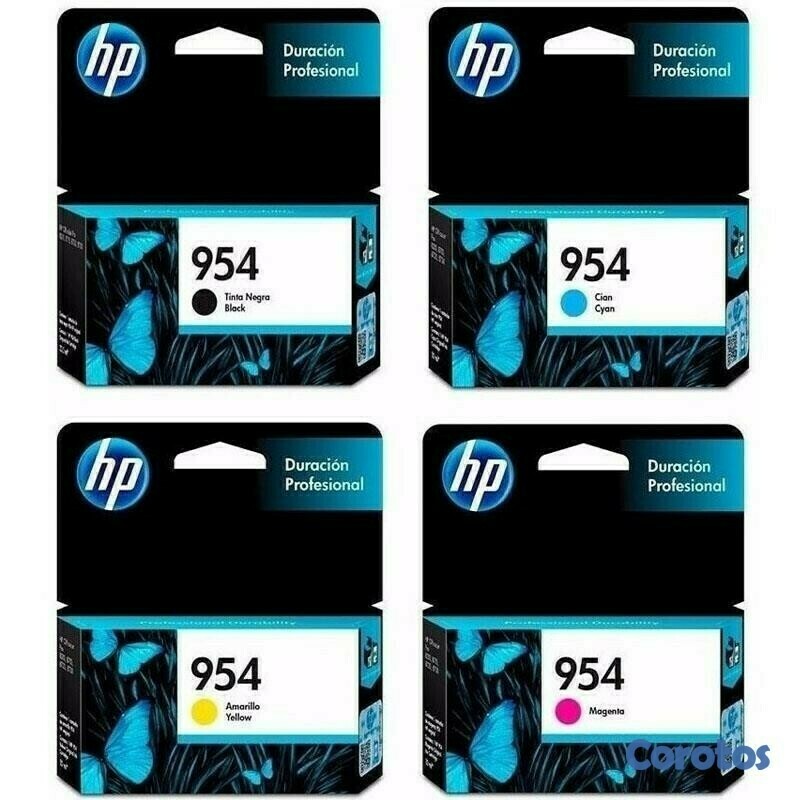 impresoras y scanners - CARTUCHOS HP EN TODOS LOS COLORES 954 PRINT CARTRIDGE  1