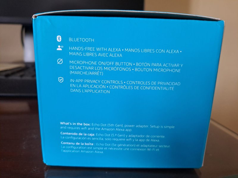 camaras y audio - Amazon Echo Dot 5ta Generación Azul Oscuro 1
