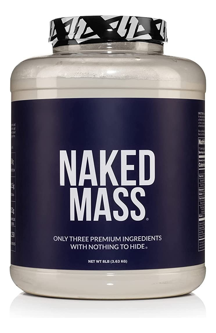 Salud y Equipamiento Médico - Proteina Gainer Naked Mass 8lb 0