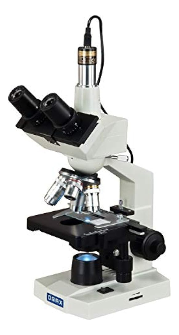 Salud y Equipamiento Médico - Microscopio Led Compuesto Trinocular De Laboratorio Digital 1