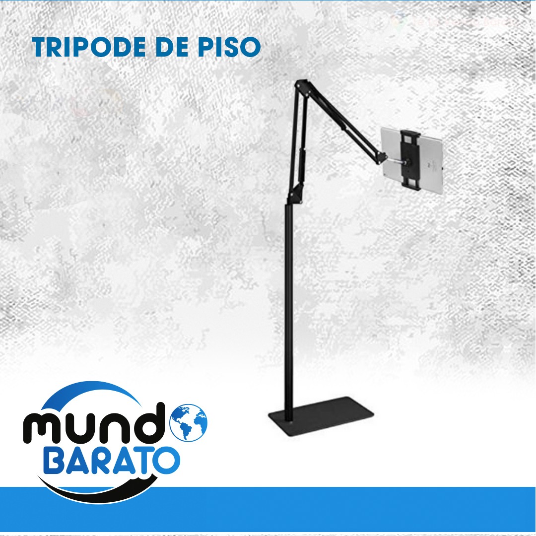 celulares y tabletas - TRIPODE DE PISO PARA TABLET Y TELEFONOS CELULARES 1