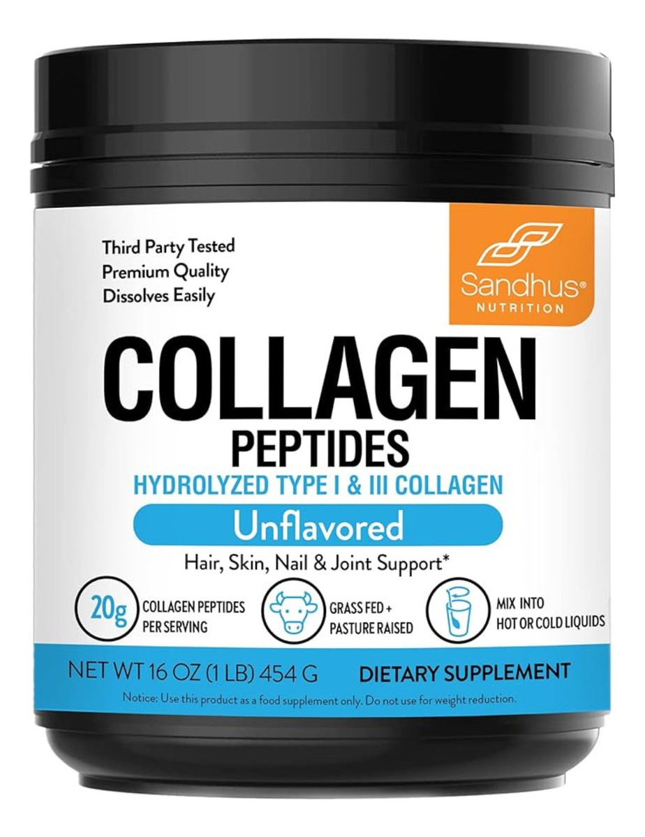 Salud y Equipamiento Médico - Péptidos De Colágeno 454 Gramos - G A $6 - G A $621 0