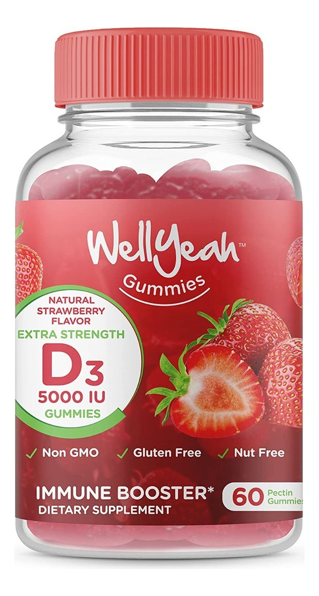 Salud y Equipamiento Médico - Vitamina D3 125mcg  Wellyeah - Uni - Unidad A $3173 0