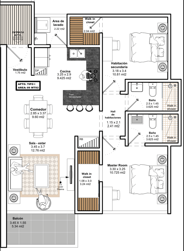apartamentos - Exclusivo Proyecto de Apartamentos en Venta Punta  4