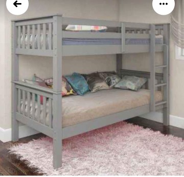muebles y colchones - Camarote en madera de dos niveles 🛏  3