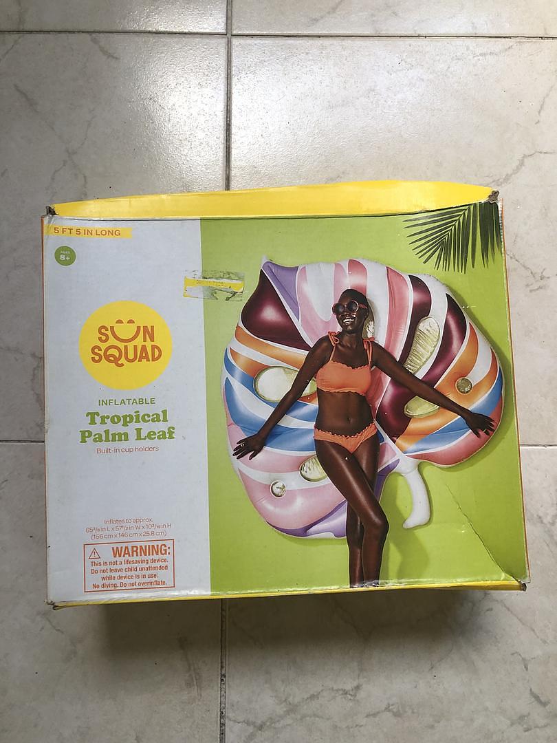 juguetes - Palma Tropical Para Piscina - Inflable - Nueva - 5 Pies 5 Pulgadas  1