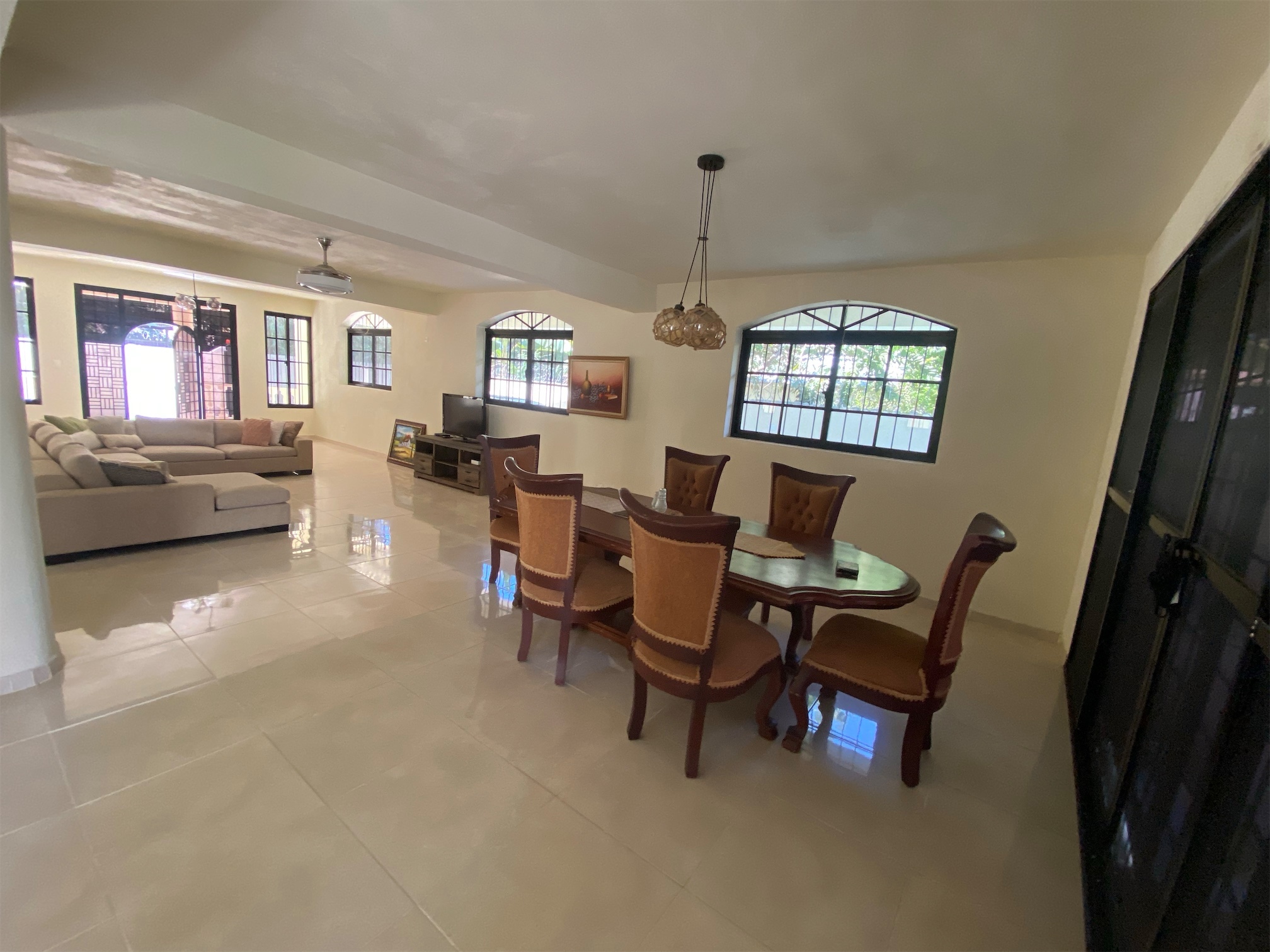 casas vacacionales y villas - PRECIOSA VILLA DISPONIBLE EN ORTEGA MOCA A 5 minutos del aeropuerto 2