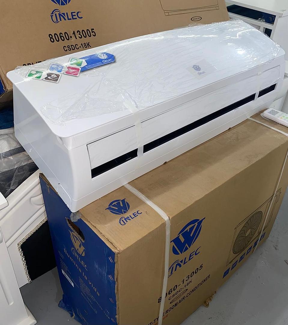 aires acondicionados y abanicos - Aire acondicionado Inlec 12000BTU Inverter
Split
220 voltios 


 4