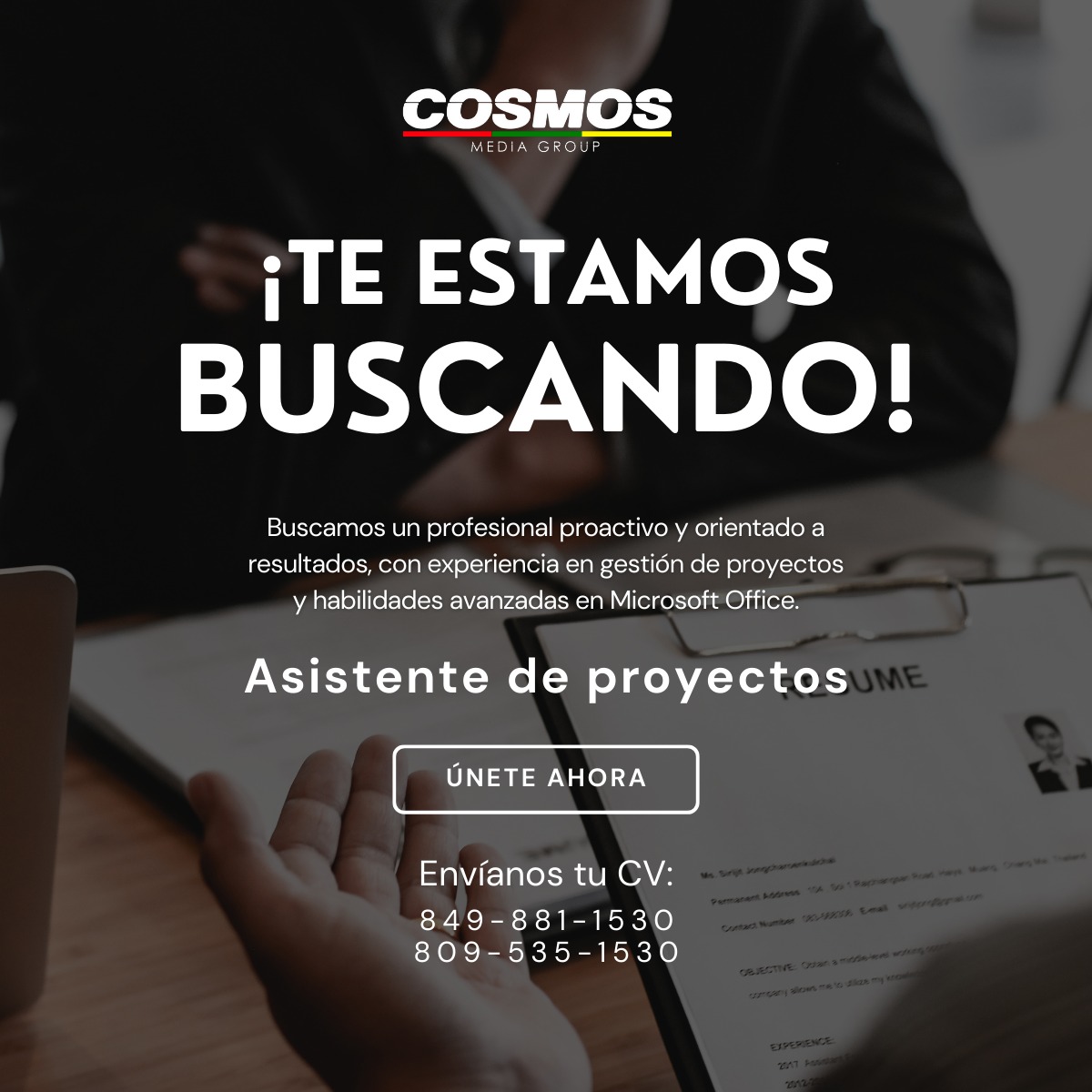 empleos disponibles - ASISTENTE TECNICO EN CAMARAS E INSTALACIONES  2