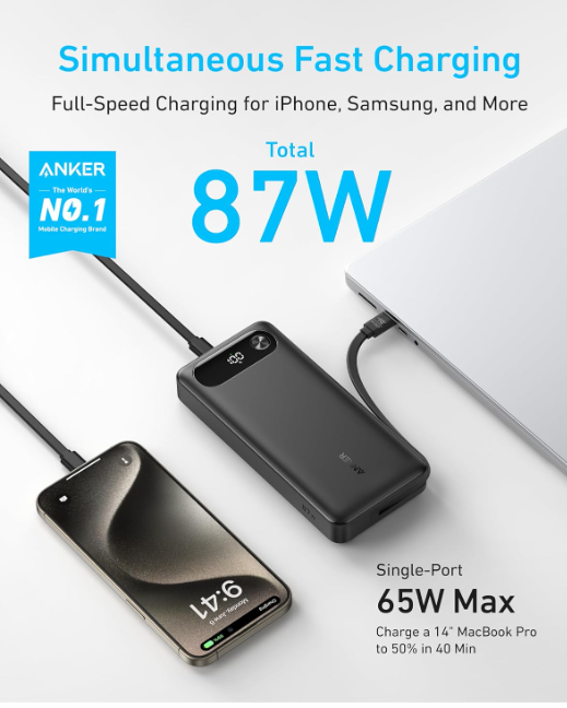 celulares y tabletas - Anker Power Bank 20000 MAH 1