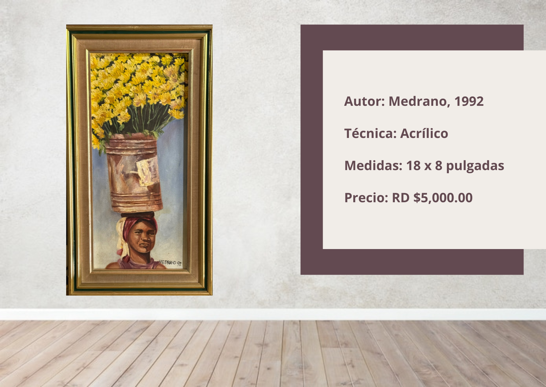 arte y antigüedades - Cuadro decorativo