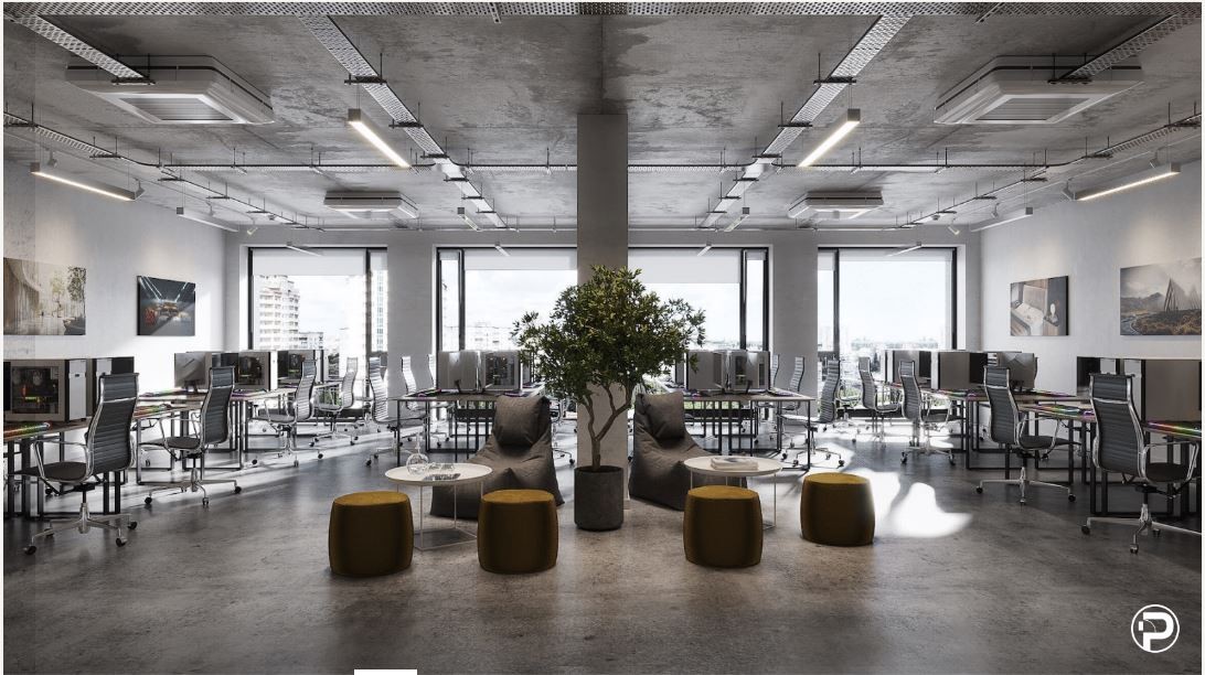 oficinas y locales comerciales - Edificio Corporativo en Alquiler Nuevo Gazcue con 50 parqueos Atencion Gobierno 3