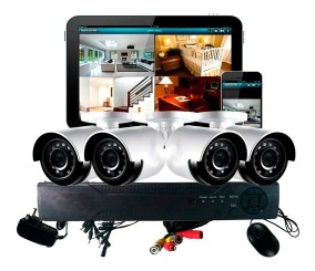 camaras y audio - Sistema de cámaras de 4 y 8 oferta instalación!! 1