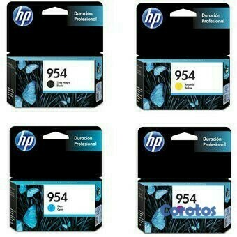 impresoras y scanners - CARTUCHOS HP EN TODOS LOS COLORES 954 PRINT CARTRIDGE  2