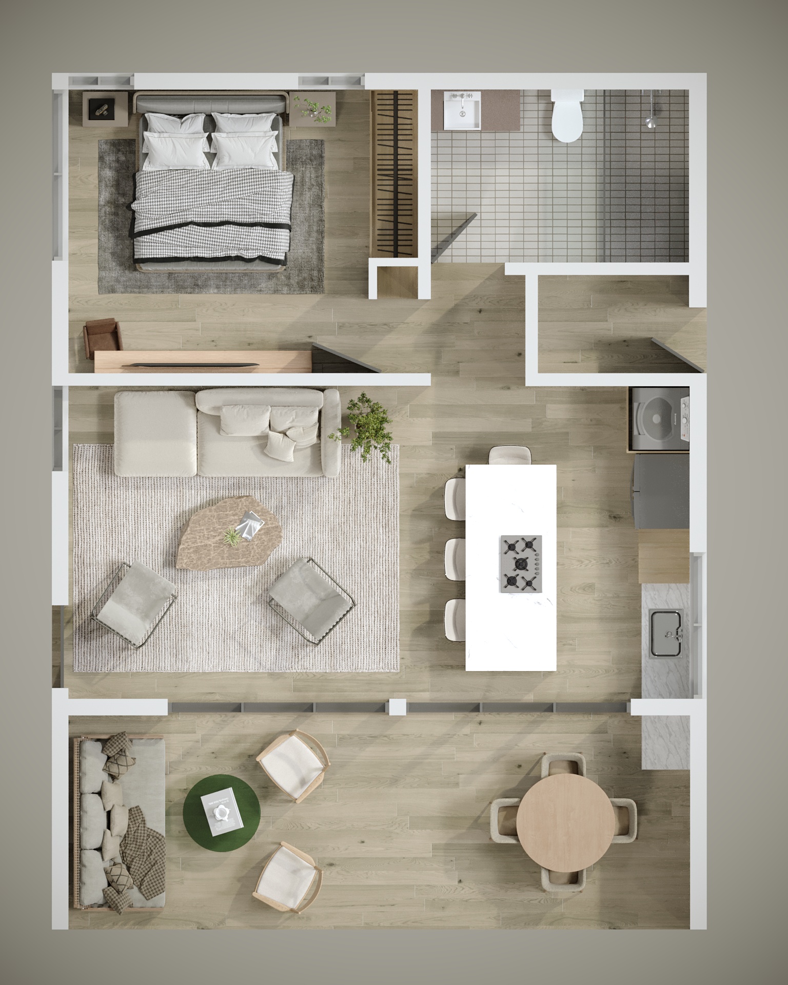 casas vacacionales y villas - Bungalow ecológico 1HAB – Santuario del Corozo 3