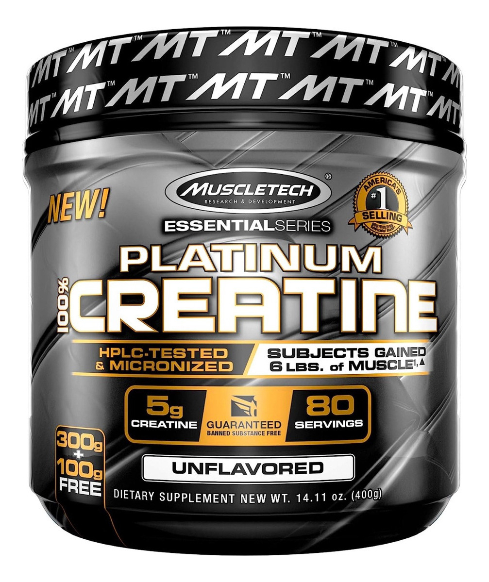 Salud y Equipamiento Médico - Creatine Muscletech 400 Grs 0