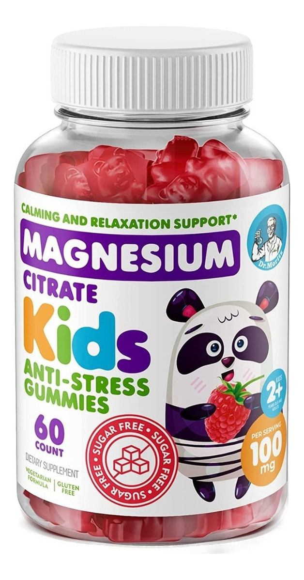 Salud y Equipamiento Médico - Magnesio 100mg 60gum Dr. Moritz 0