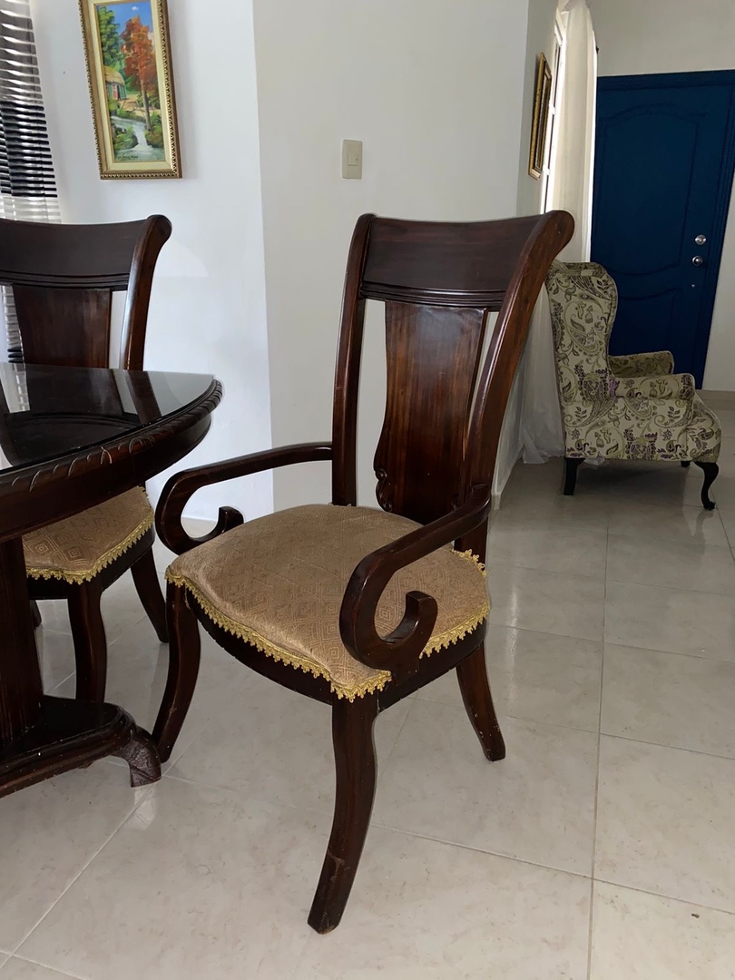 muebles y colchones - Juego de comedor 6