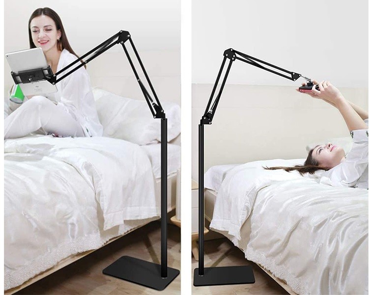 celulares y tabletas - TRIPODE DE PISO PARA TABLET Y TELEFONOS CELULARES 2