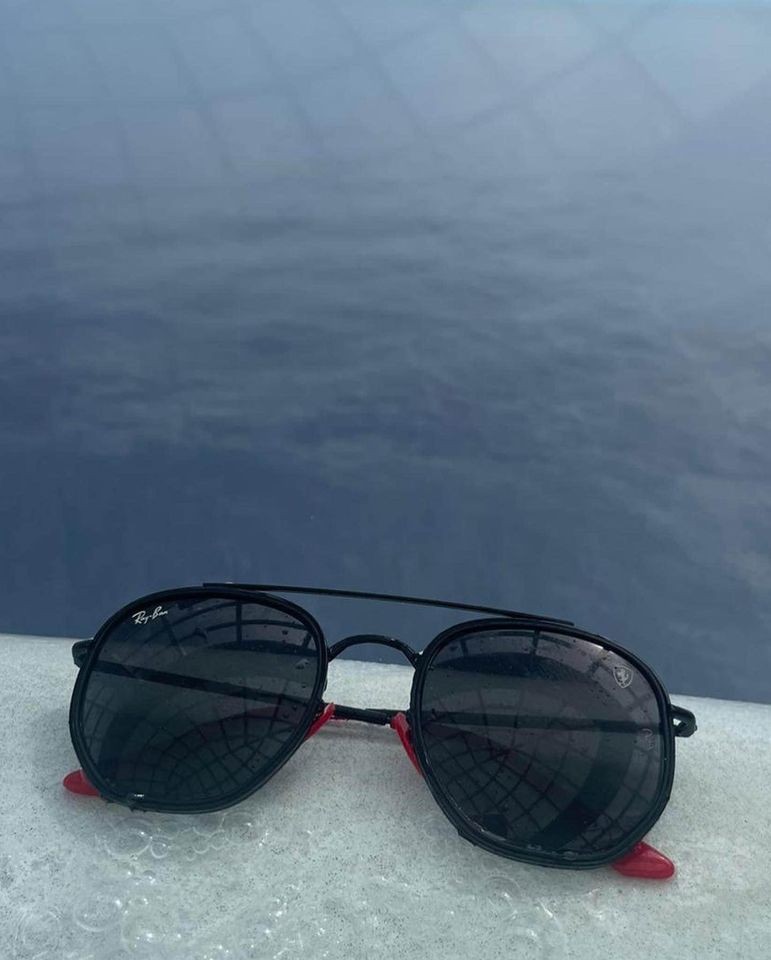 joyas, relojes y accesorios - Lentes RayBan Scuderia Ferrari Collection Negros 1