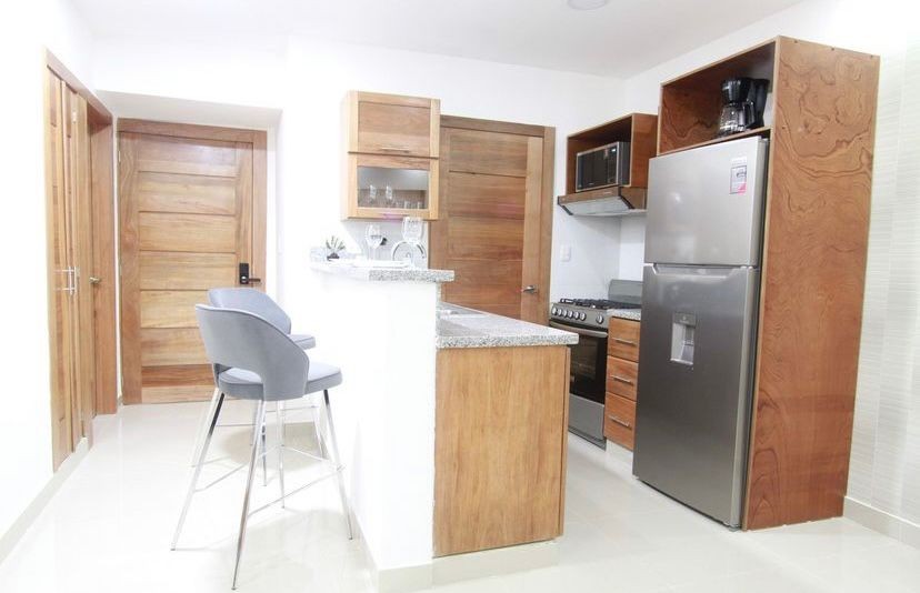 apartamentos - Alquiler Apartamento Amueblado de 1 Habitación con Parqueo, Zona Universitaria 2