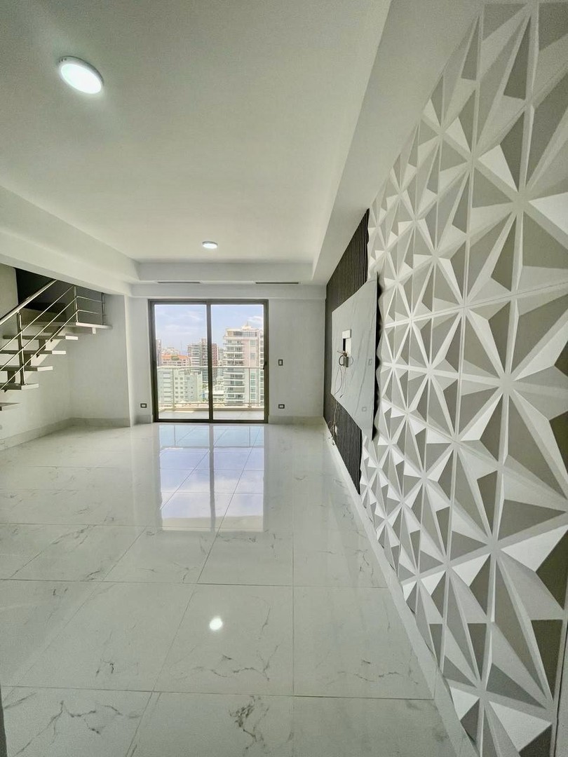 apartamentos - Piantini linea blanca 2 habitaciones 2.5 banos estar 2 parqueos  5