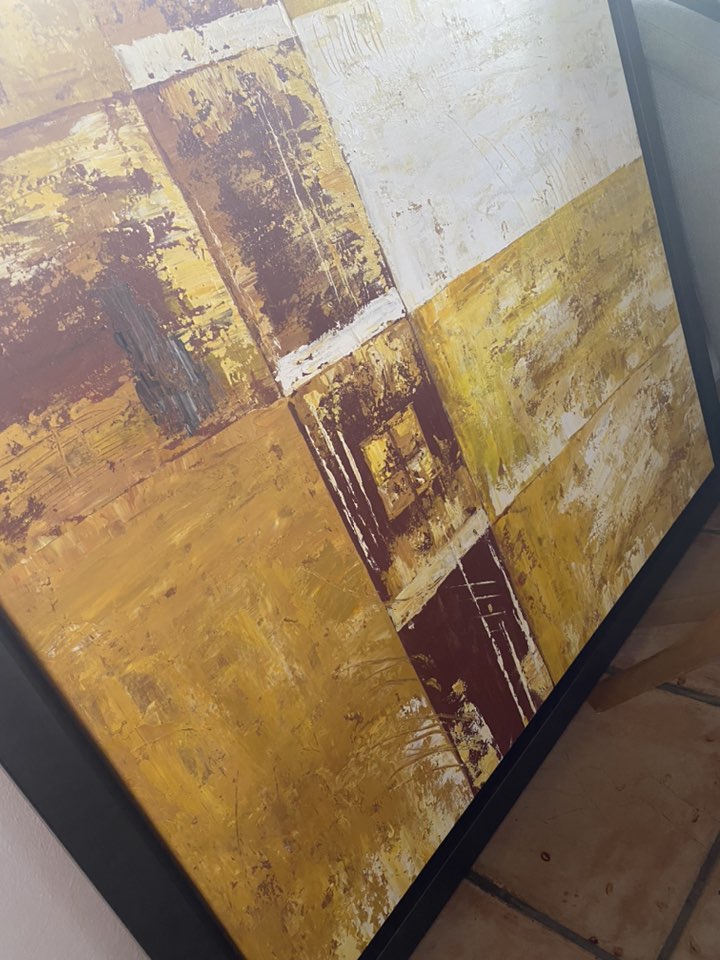 decoración y accesorios - Cuadro moderno tamaño grande 0