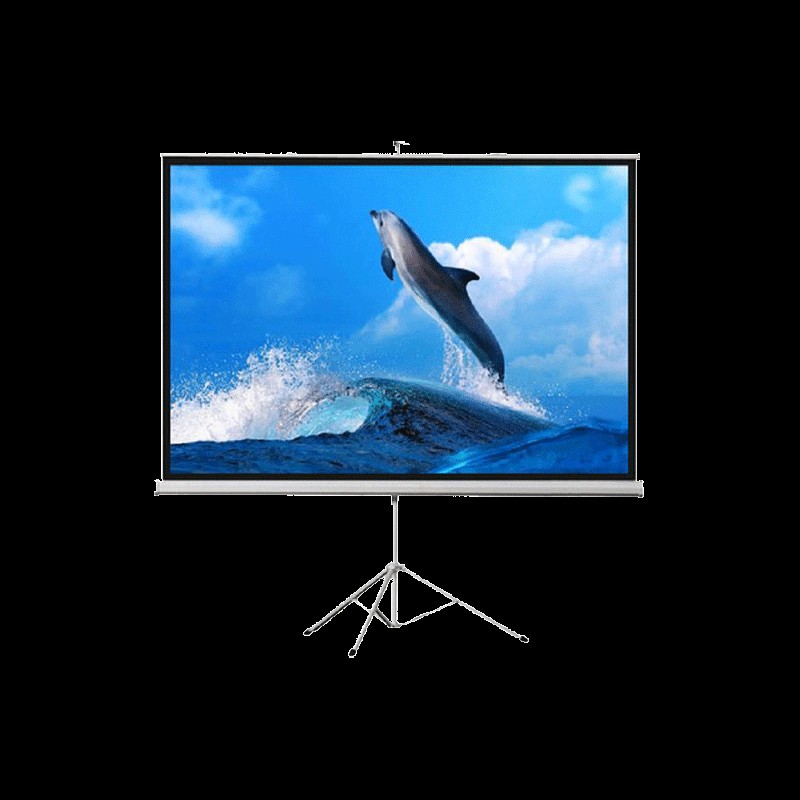 computadoras y laptops - PANTALLA MYO 86 PULGADAS  - 4:3, PARA PROYECTOR CON TRIPODE, BLANCA