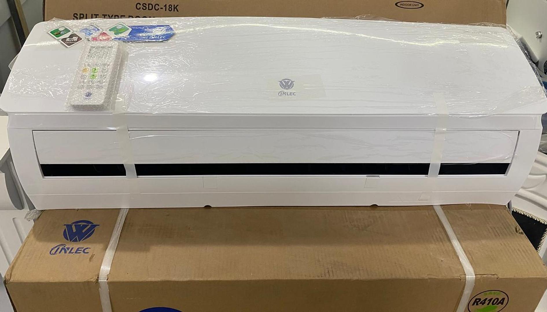 aires acondicionados y abanicos - Aire acondicionado Inlec 12000BTU Inverter
Split
220 voltios 


 5