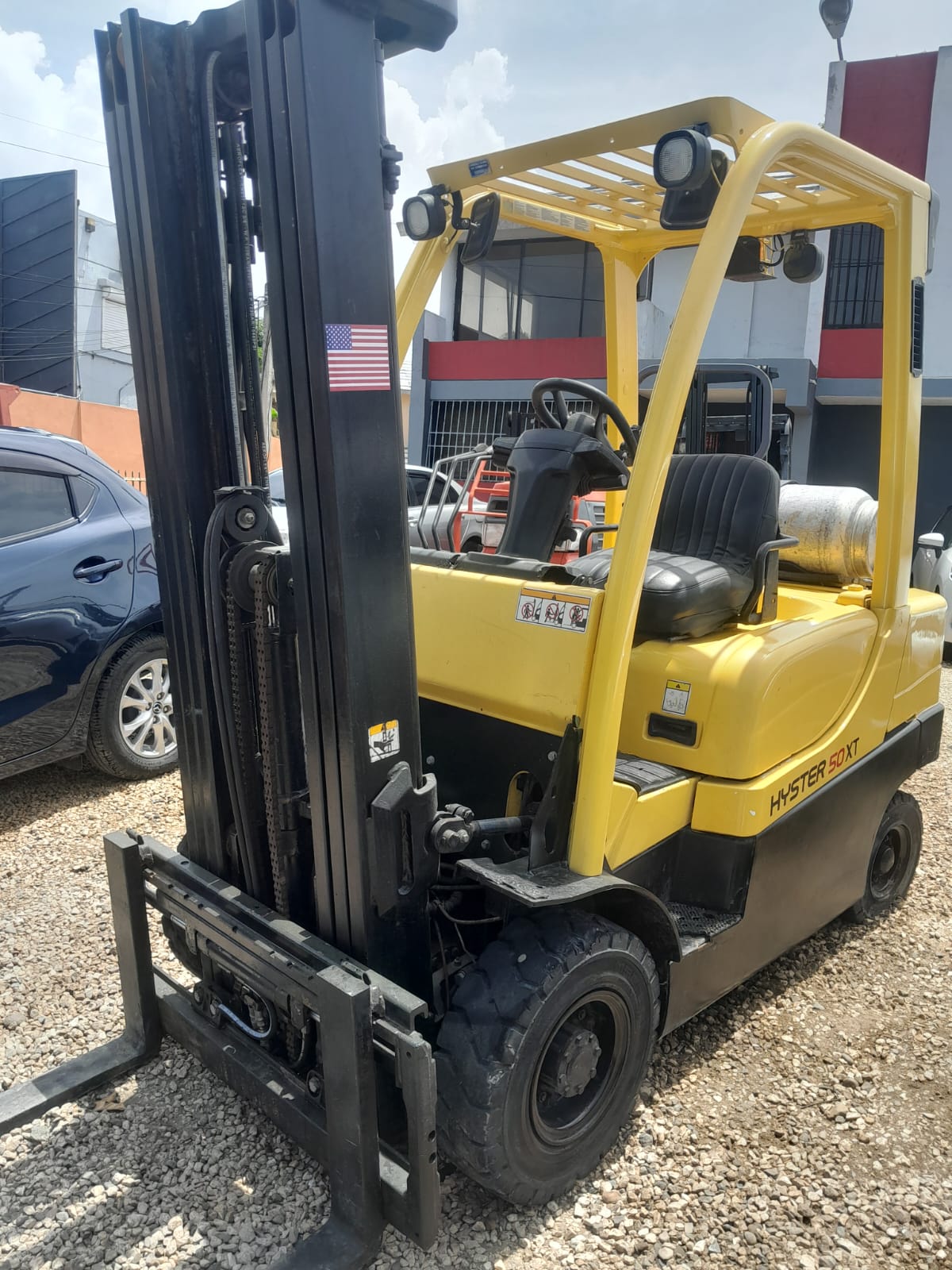 construccion e industrial - montacarga hyster 15 2.5 toneladas