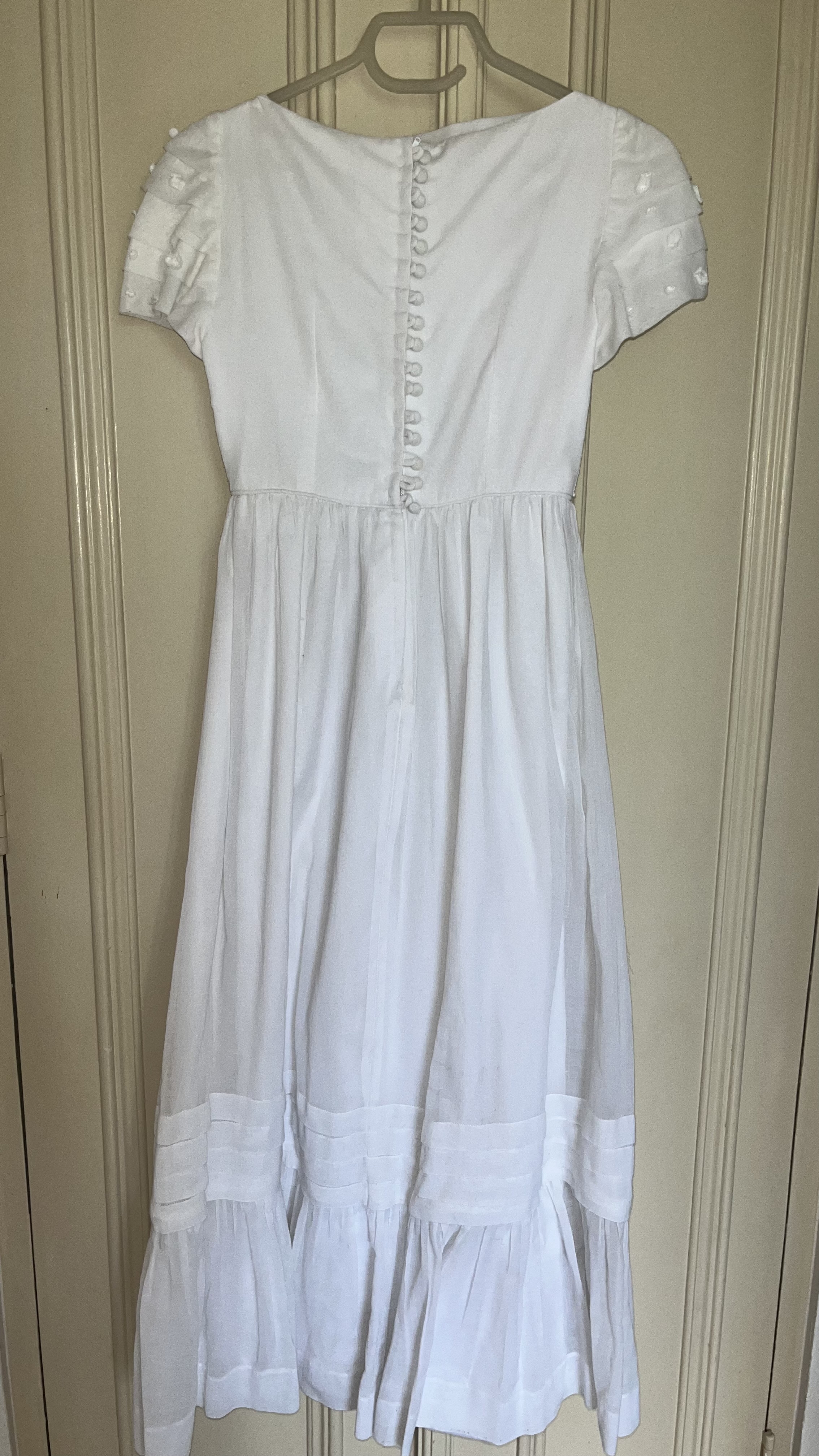 ropa y zapatos - Vestido vintage para primera comunión (NEGOCIABLE) 1