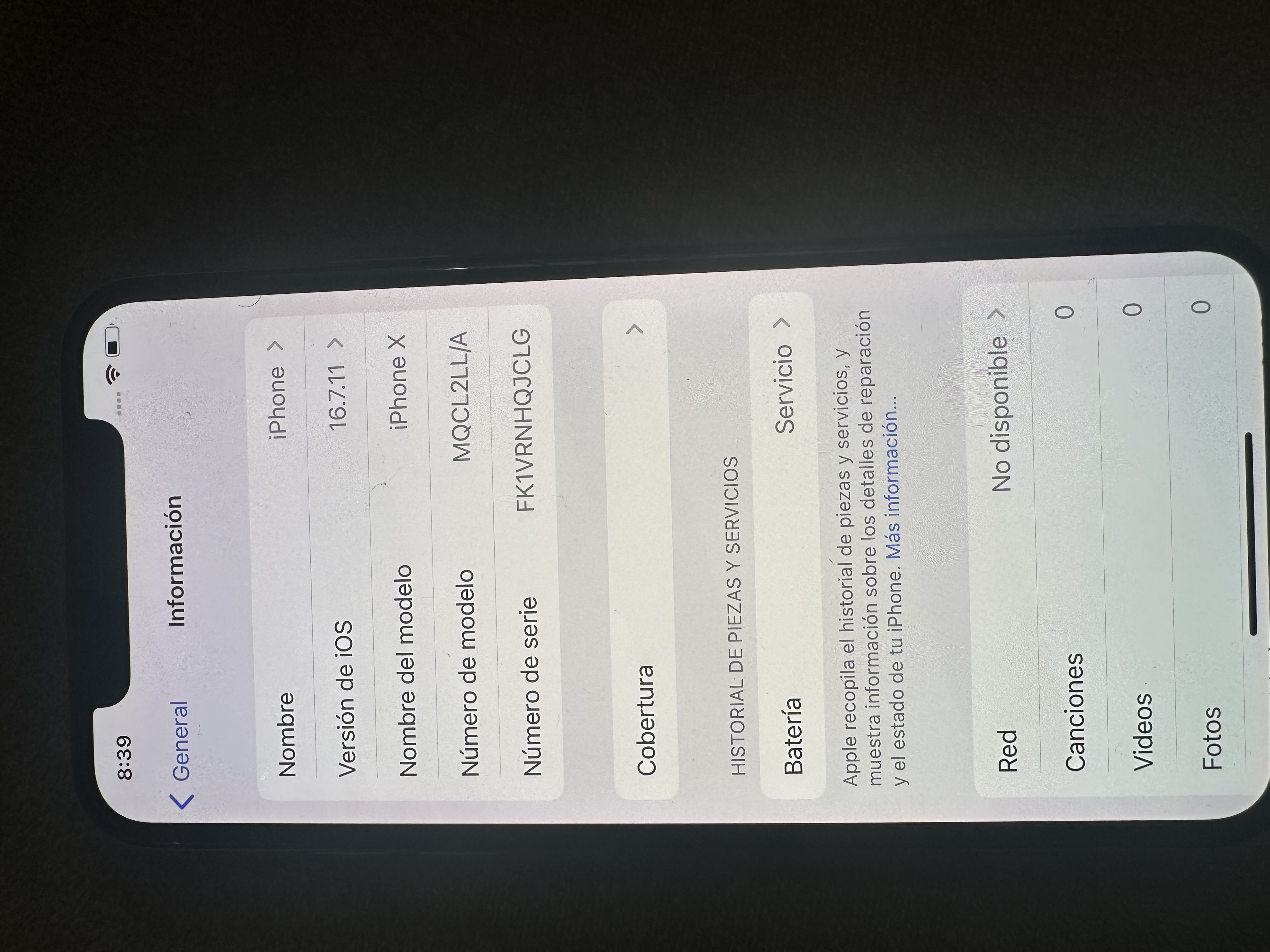 celulares y tabletas - iPhone X factory de 64 GB  2