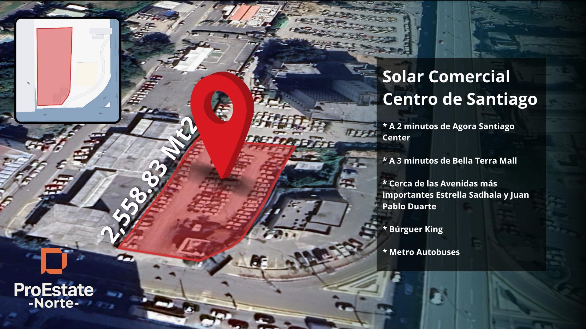 solares y terrenos - Terreno Comercial en Venta en Av. Juan P. Duarte – 2,558 m² 3