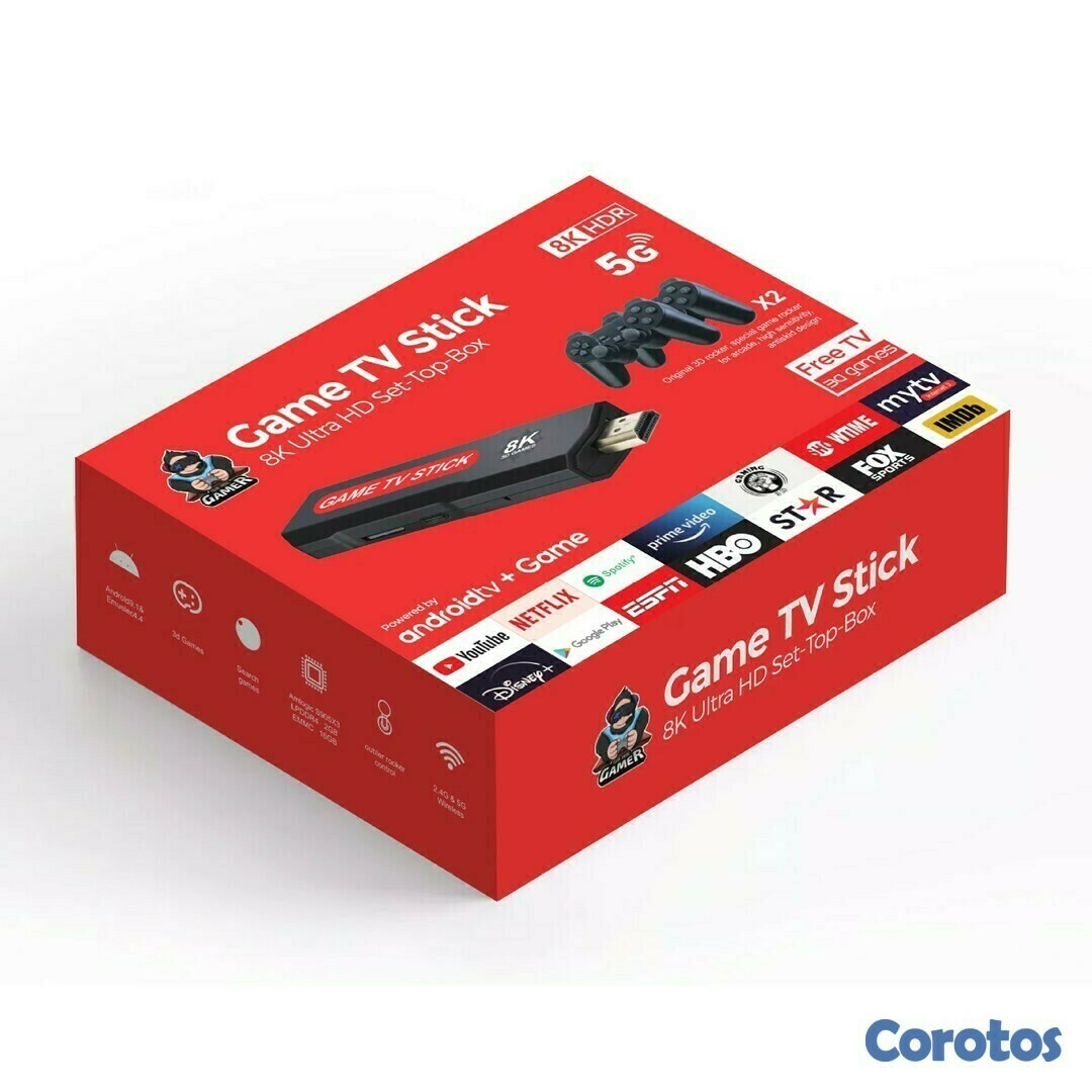 otros electronicos - GAME TV STICK TENTU 8K 3D GAMES  1