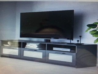 muebles y colchones - BRIMNES IKEA
Banco para TV, negro 3