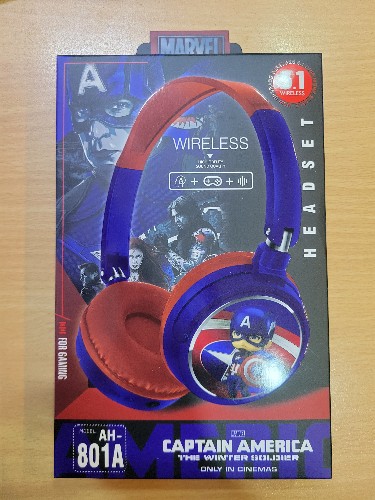 camaras y audio - Audifono inalambrico para niños y adolescentes capitan america  1