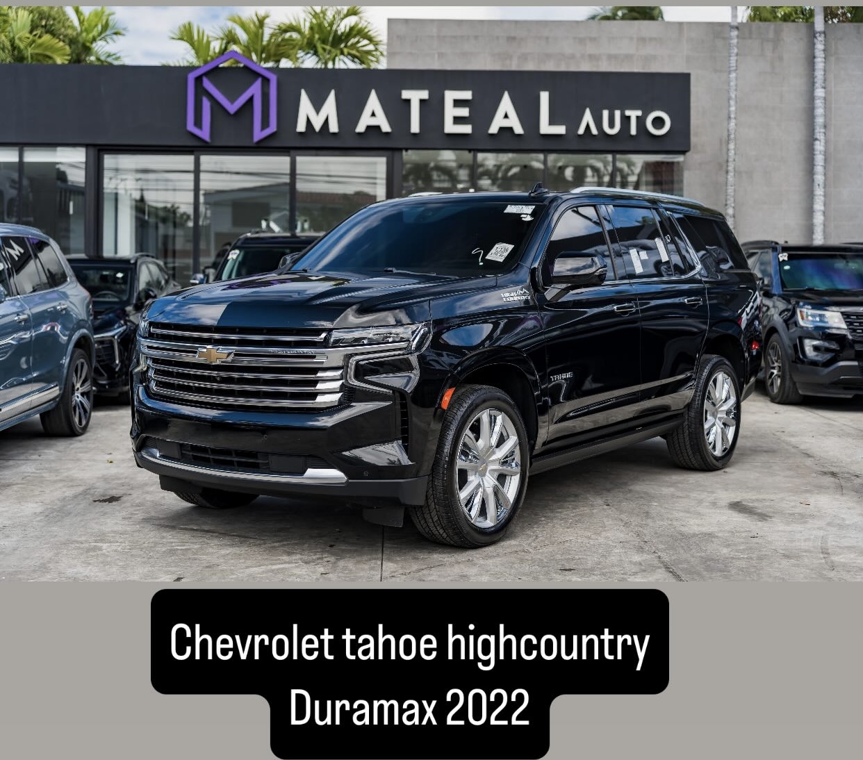 otros vehiculos - Tahoe highcountry Duramax 2022