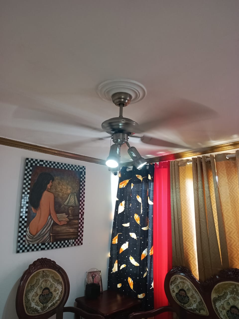 aires acondicionados y abanicos - Vendo 2 Abanico de techo con lámpara,  1
