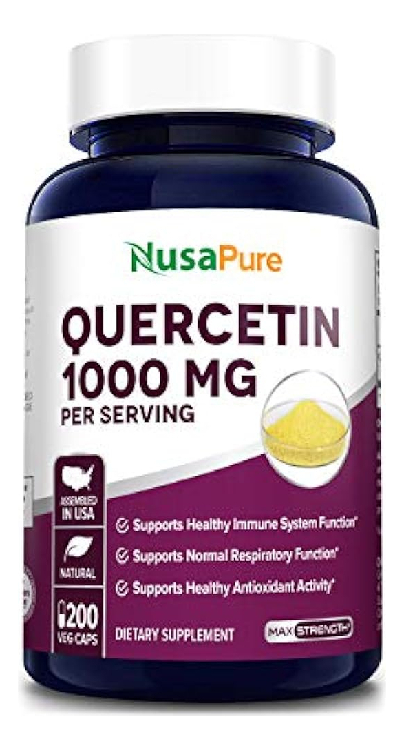 Salud y Equipamiento Médico - Nusapure Quercetin Suplemento Sistema Cardiovascular 0