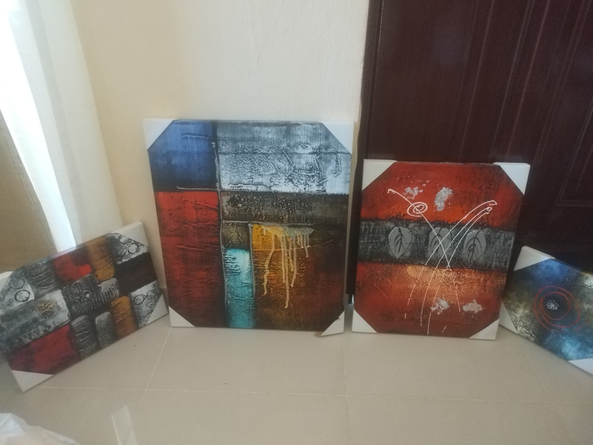 arte y antigüedades - Cuadros set 4 2