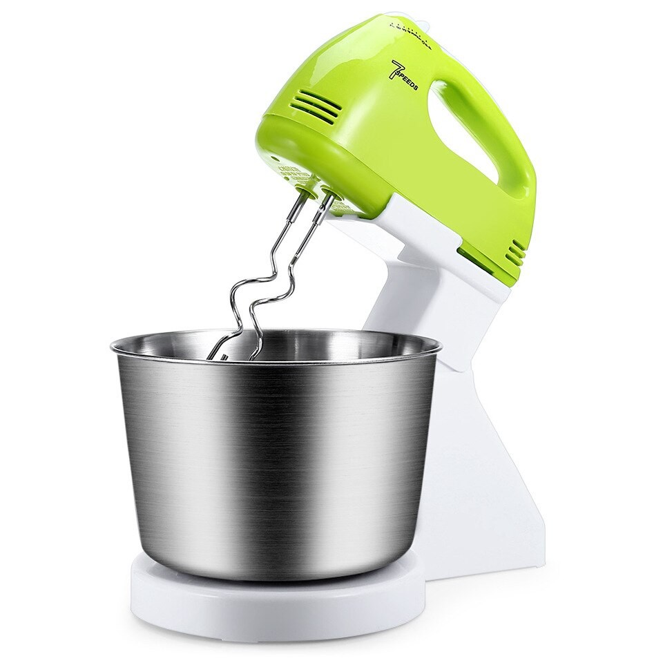electrodomesticos - Batidora de Mano  Inlec con Pedestal 7 velocidades TAZA DE PLASTICO 2