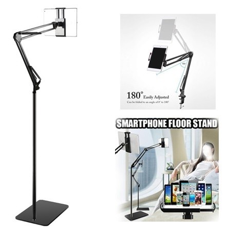 celulares y tabletas - TRIPODE DE PISO PARA TABLET Y TELEFONOS CELULARES 3