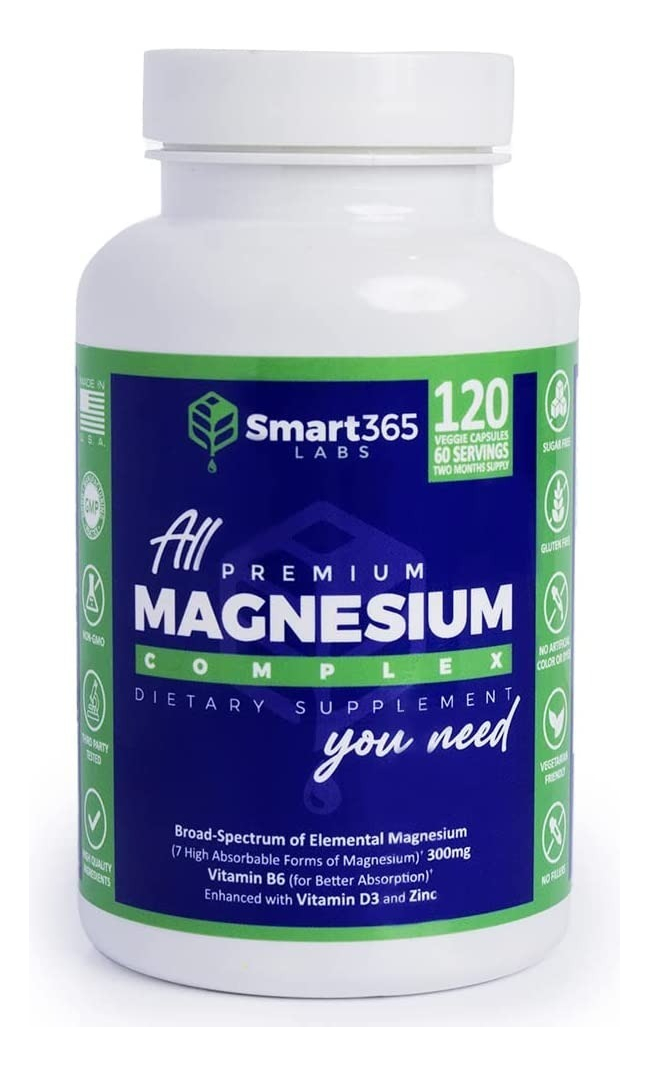 Salud y Equipamiento Médico - Complejo De Magnesio 120cap Sma - - Unidad A $3269 0