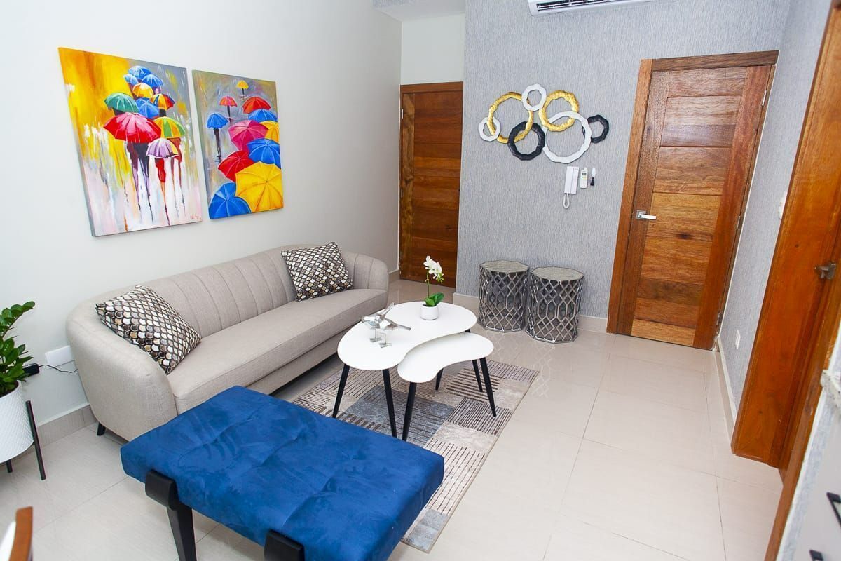 apartamentos - Apartamento 1Hab Amueblado c/Lobby, Lounge y Gym  0